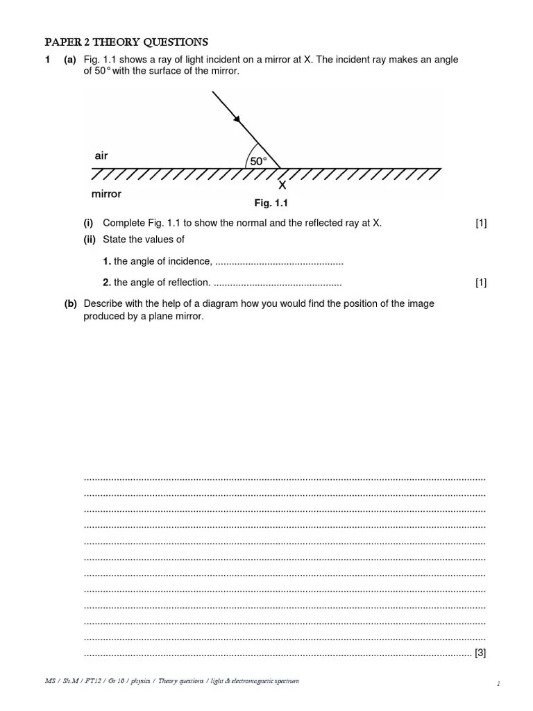 Physics S | Download Free PDF | Lens (Optics) | Optics