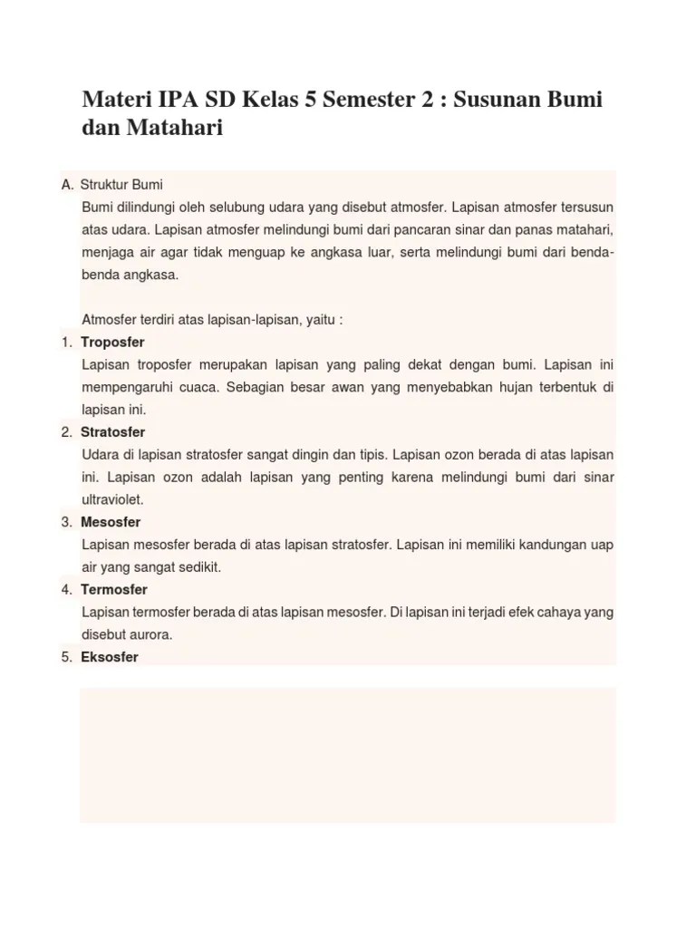 Dalam, artikel ini kita akan membahas tuntas tentang google forms,. Materi Ipa Sd Kelas 5 Semester 2 Pdf