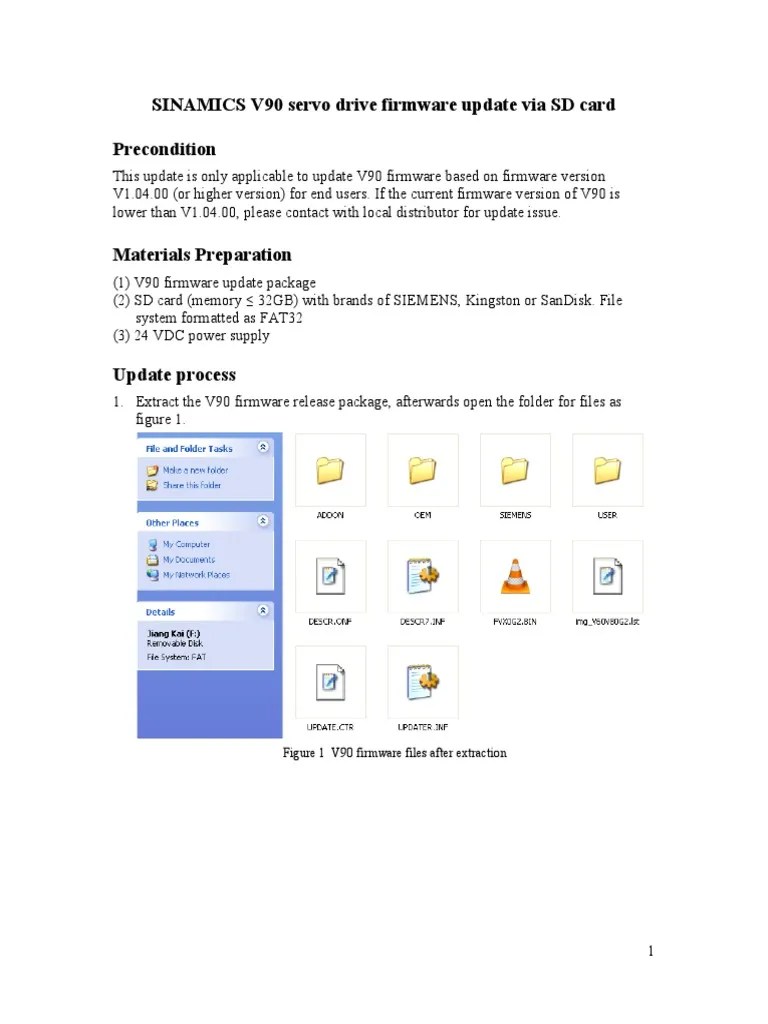 V90 Firmware Update Process For End User | PDF | Secure Digital ...