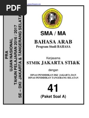 Negara islam irak dan syam (niis atau isil; Soal Pra Ujian Nasional Bahasa Arab Sma Kode A Pdf