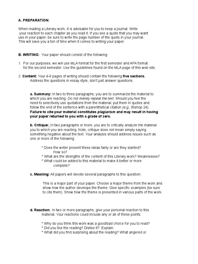 Popular in professional programs, like business, nursing, social work, forensics and education, reflection . Reaction Paper Format | Paragraph