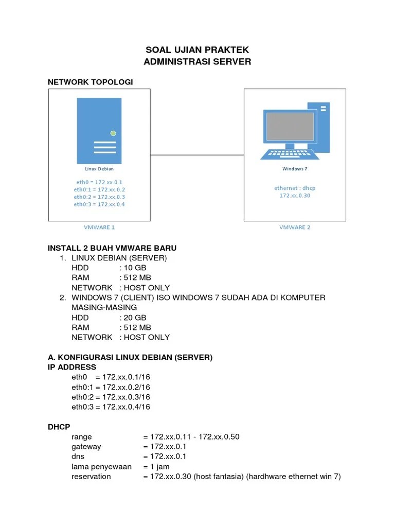 Menghapus folder di linux digunakan perintah … Latihan Pra Ujian Praktek Adm Server Pdf