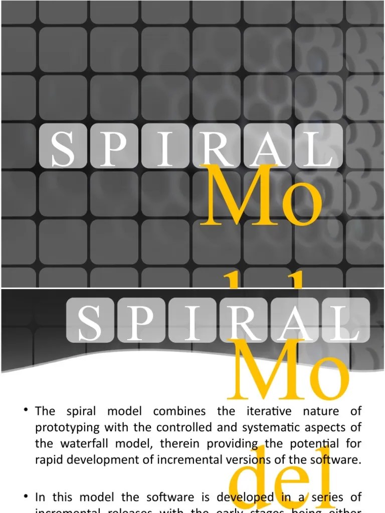 Spiral Model | PDF | Software Prototyping | Software Development