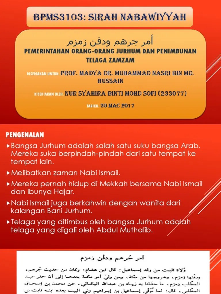 Bangsa Arab Keturunan Nabi Ismail Disebut - Sebutkan Mendetail