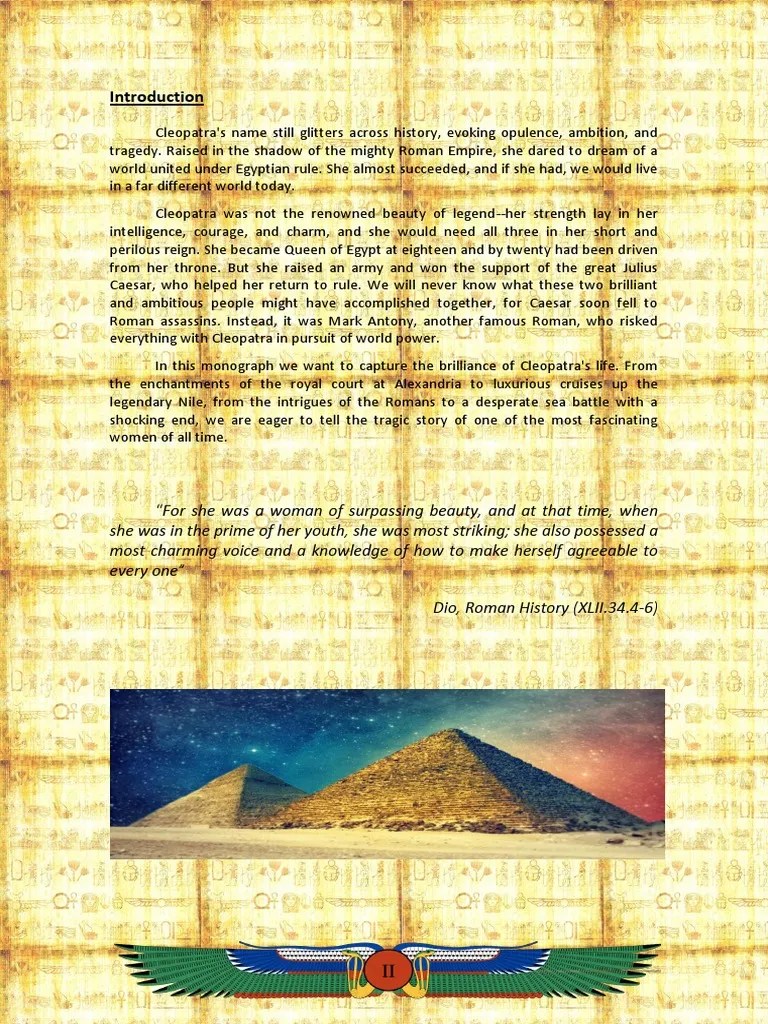 Cleopatra | PDF | Cleopatra | Mark Antony