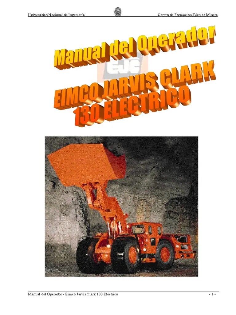 5) Manual De Operador EJC 130 | PDF | Transmisión (Mecánica) | Acelerador