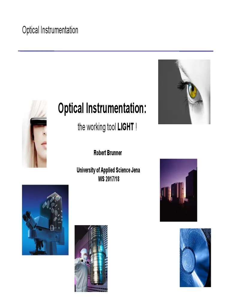 Optical Instruments1 | PDF | Optics | Photon