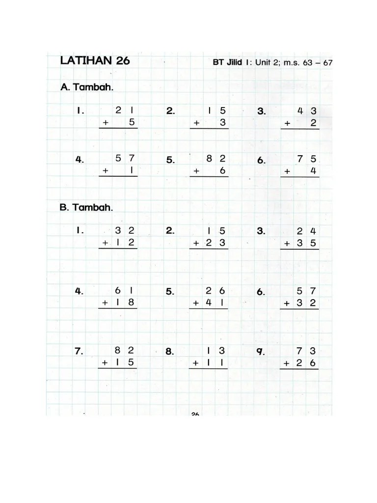 Matematik Latihan Tambah Tahun 1 : Tolak Dengan Mengumpul Semula Worksheet