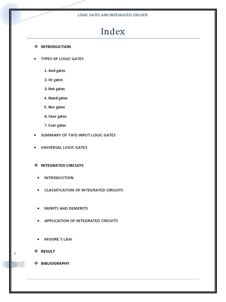 Understanding Logic Gates And Integrated Circuits: A Comprehensive ...