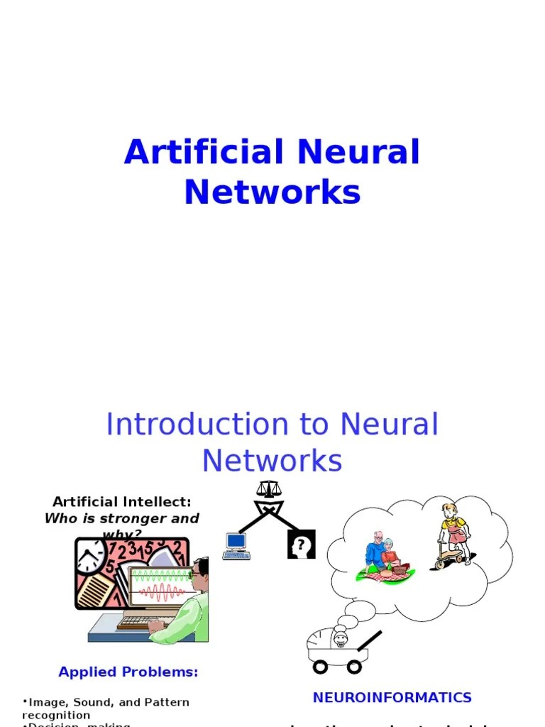 Artificial Neural Networks | PDF | Brain | Artificial Neural Network