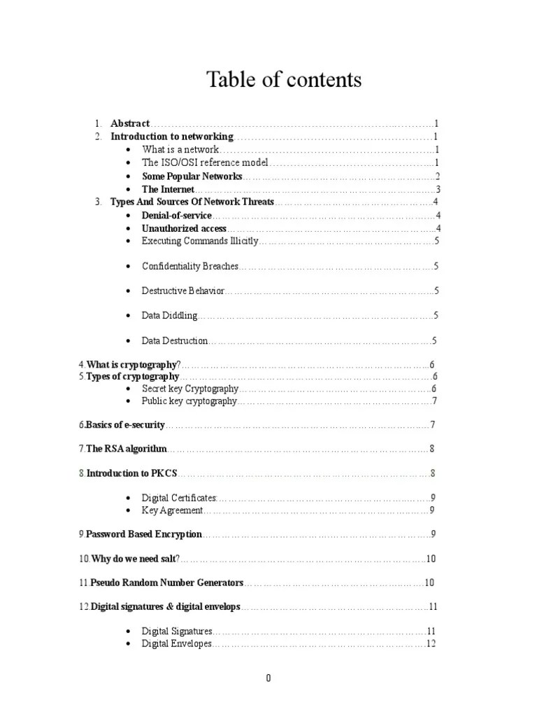 Network Security & Cryptography | PDF | Key (Cryptography) | Public Key ...