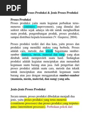 Dalam perusahaan semua kegiatan perlu . Kuliah Viii