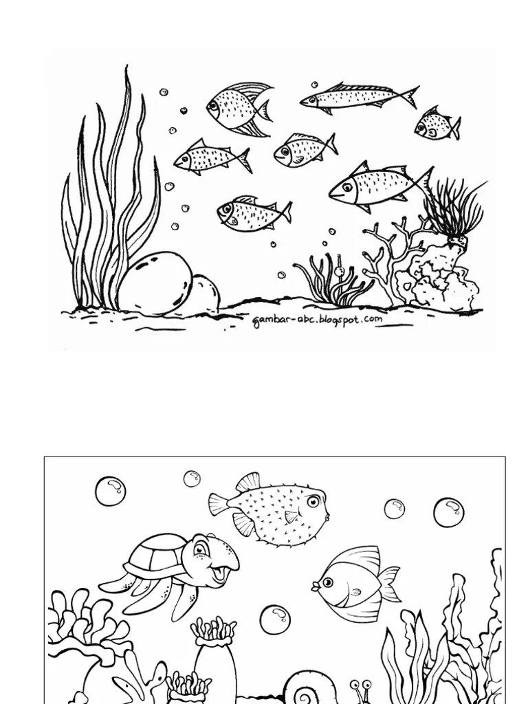 Gambar Hidupan Laut Hitam Putih : Black Grouper Free Vector Eps Cdr Ai Svg Vector Illustration Graphic Art