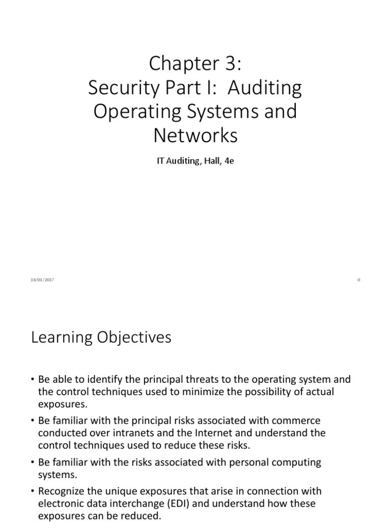 Chap03 - Security Part I - Auditing Database Systems And Networks | PDF ...