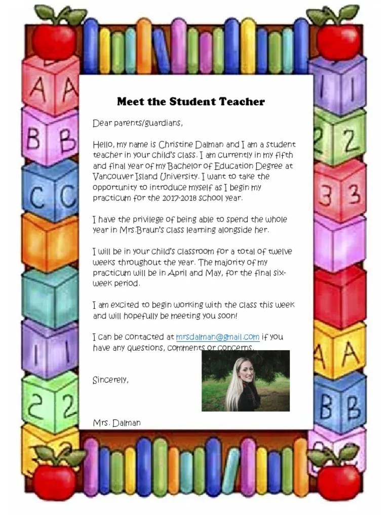 Welcome Letter | PDF