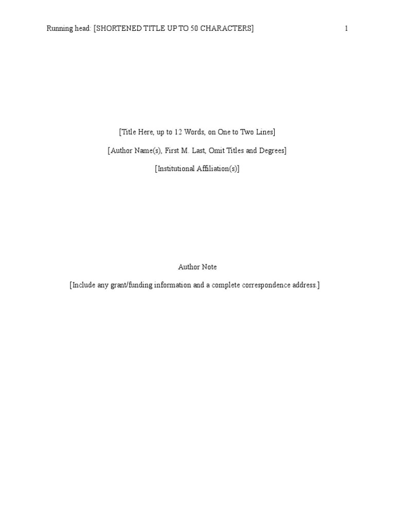 Contoh Format Apa Style | PDF | Paragraph | Note (Typography)