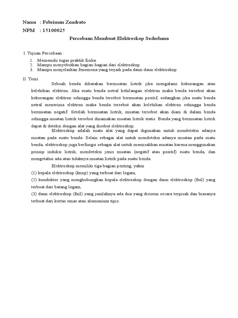 LKS Elektroskop | PDF