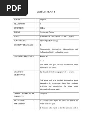 Answer For Pulse 2 Teacher's Book : Form 3 Teacher S Book | Rene Hargrove