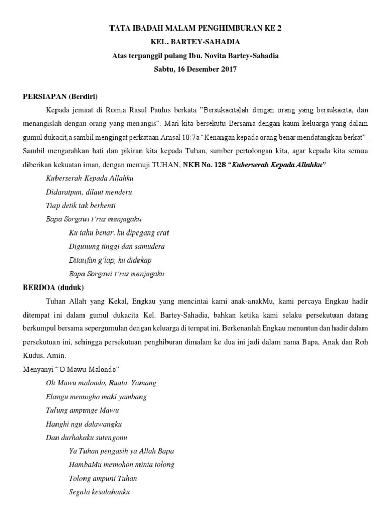 Dota 2 List: Contoh Doa Pembukaan Ibadah