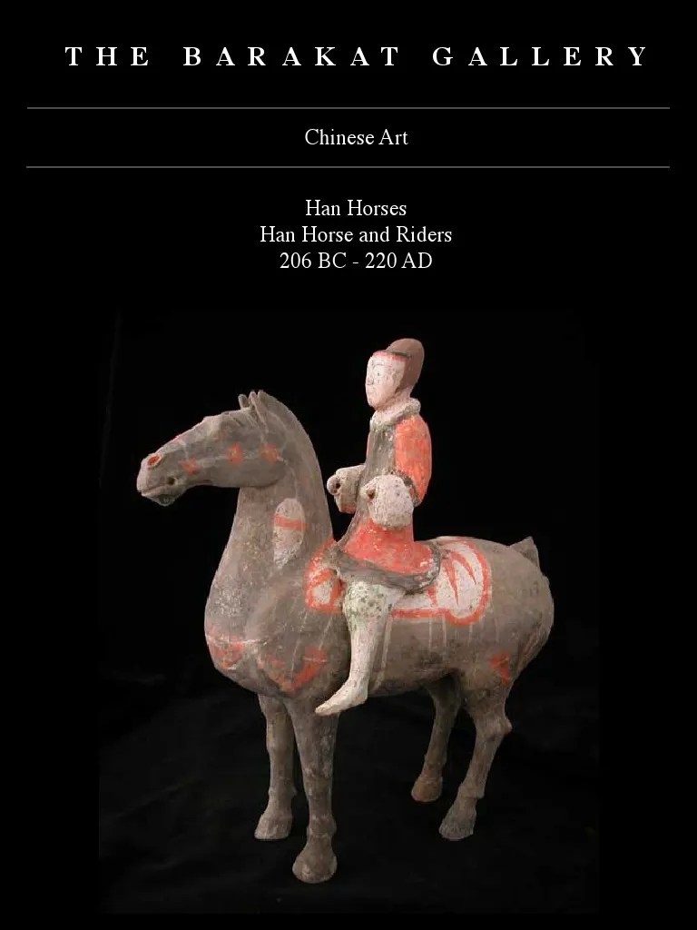 Chinese Art - Han Dynasty Horses | PDF | History Of China | Han Dynasty