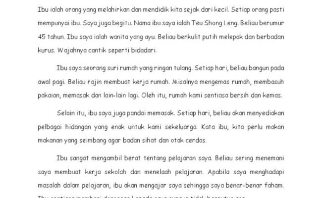 Karangan bahasa melayu tahun 5 2020 malaysanda jenis karangan: Contoh Karangan Peribahasa Tahun 5 Cikimm Otosection