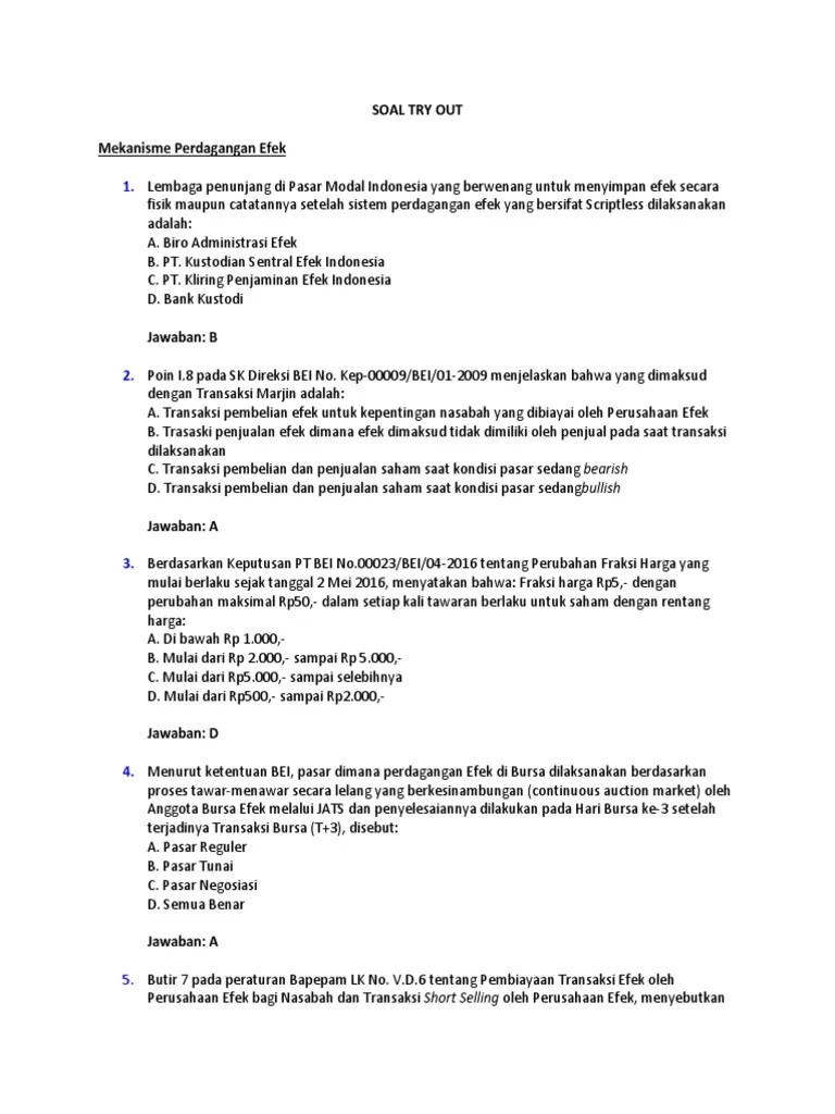 Untuk mendapat jawaban atas pertanyaan ini, tentunya . Soal Try Out Wppe Pemasaran Revisi 071216 Pdf