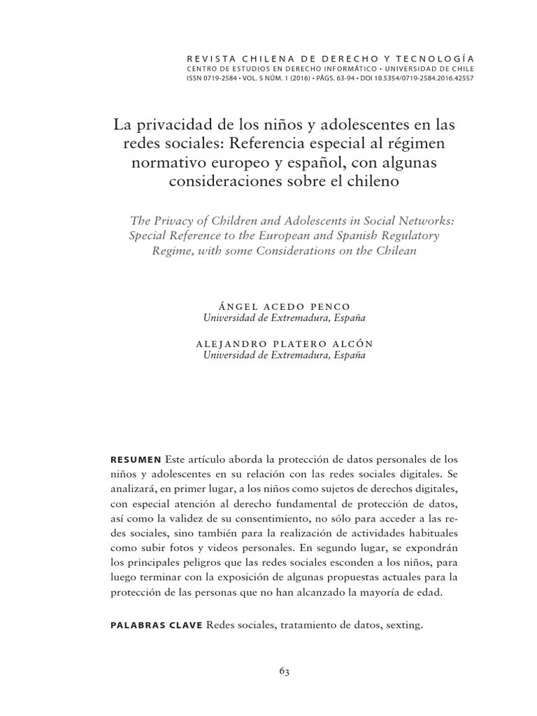 Redes Sociales En Niños Y Adolescentes | PDF | Servicio De Redes ...