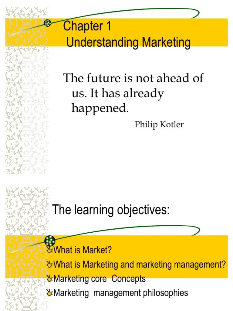 Chapter 1 | PDF | Marketing | Demand
