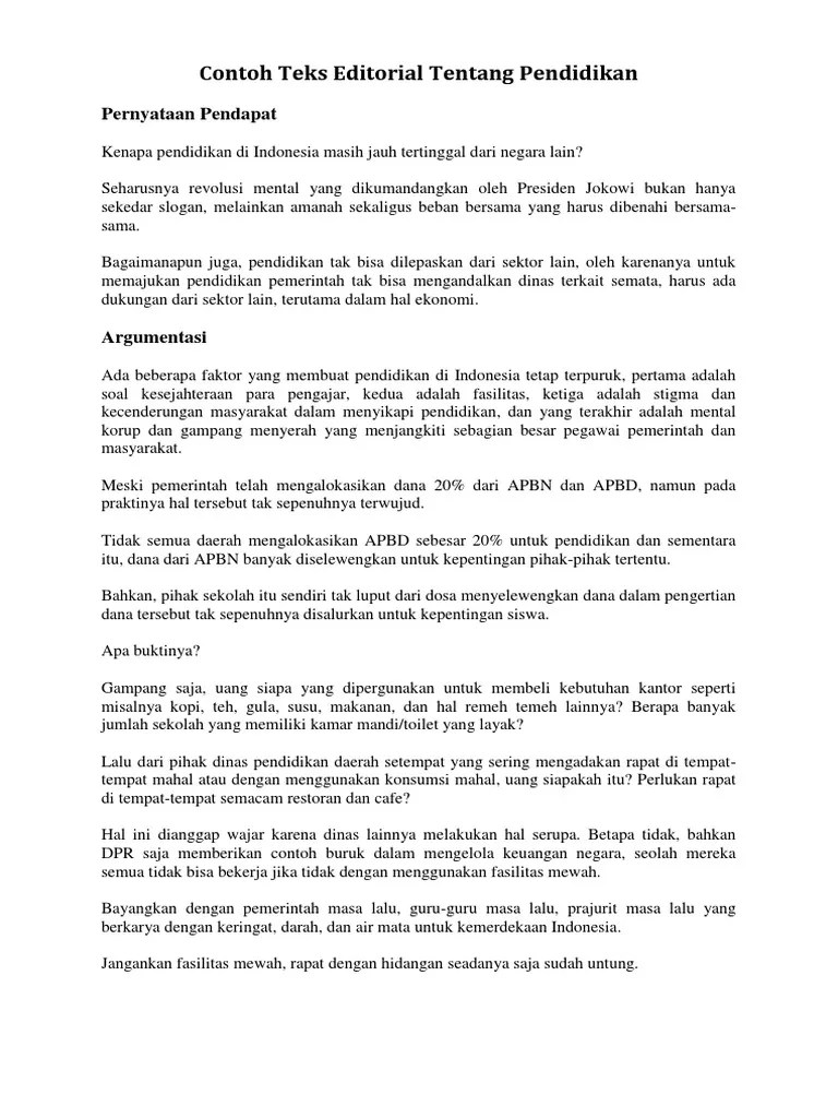 We did not find results for: Contoh Teks Editorial Tentang Pendidikan Pdf