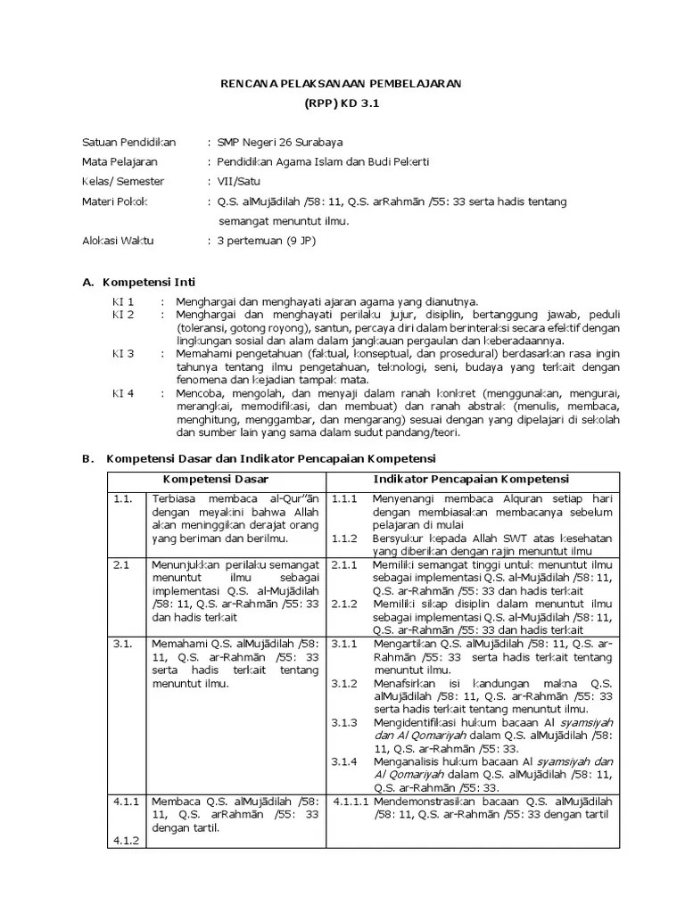 Ilmu bisa memberikan cahaya dalam kegelapan, agar hidup kita bisa dihargai orang lain maka harus menuntut … Kd 1 Bab 6 Al Mujadalah Menuntut Ilmu Pdf