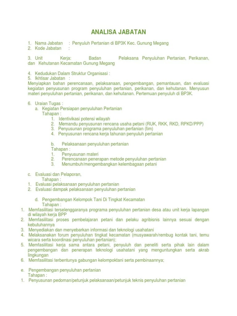 Penyuluh Pertanian | PDF