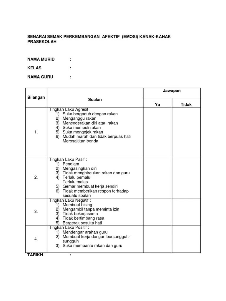 Cara semak baki pinjaman aeon credit . Contoh Senarai Semak Prasekolah Knocked Up Newsletter Photographs