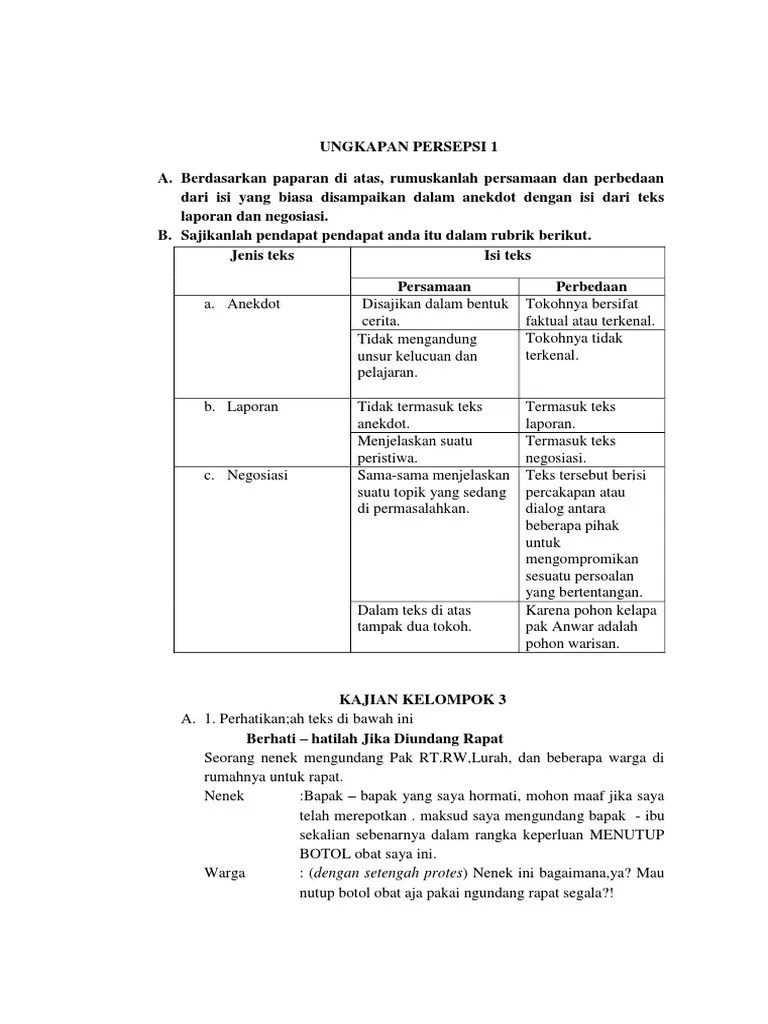 Jelaskan Perbedaan Antara Teks Anekdot Dan Cerita Lucu | Serbameme