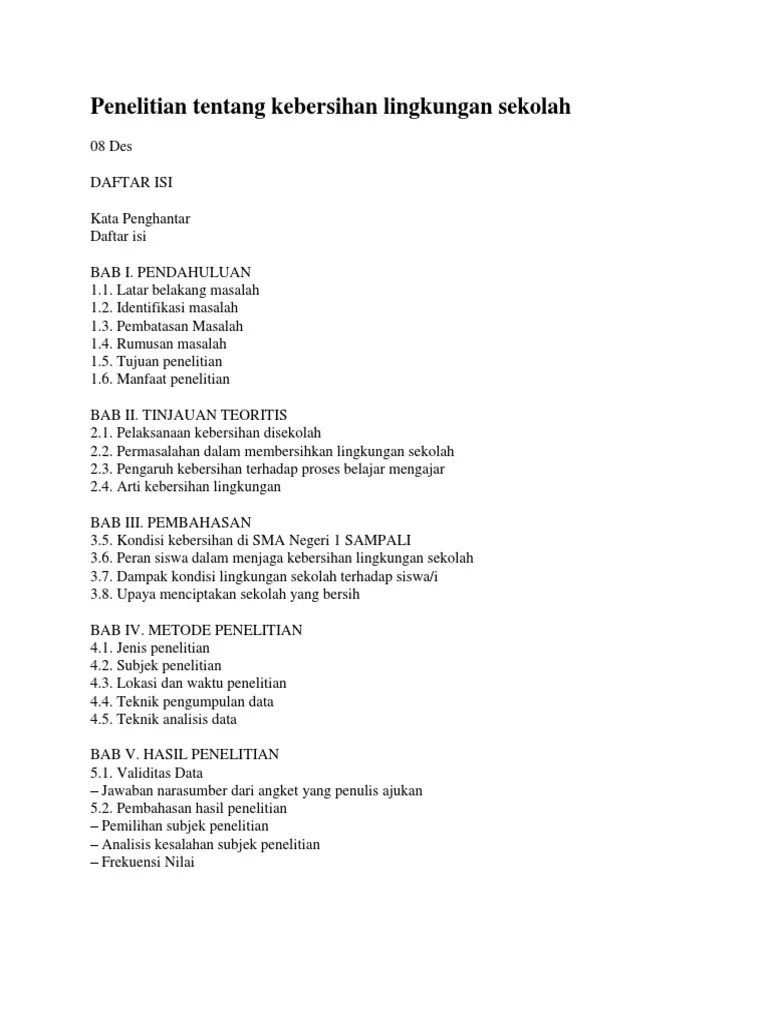3+ contoh karya tulis ilmiah terbaru dan paling lengkap. Contoh Karya Ilmiah Tentang Lingkungan Mosaicone