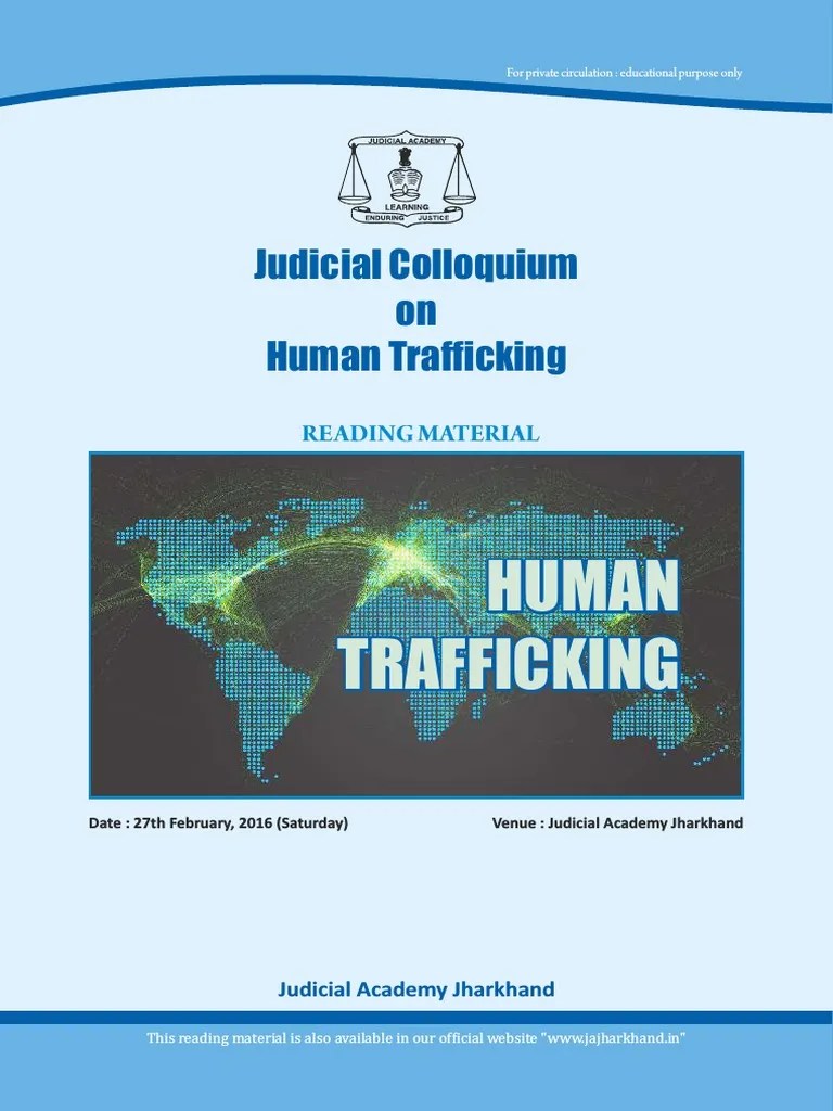 Trafficking Of Humans PDF | PDF | Human Trafficking | Sexual Slavery