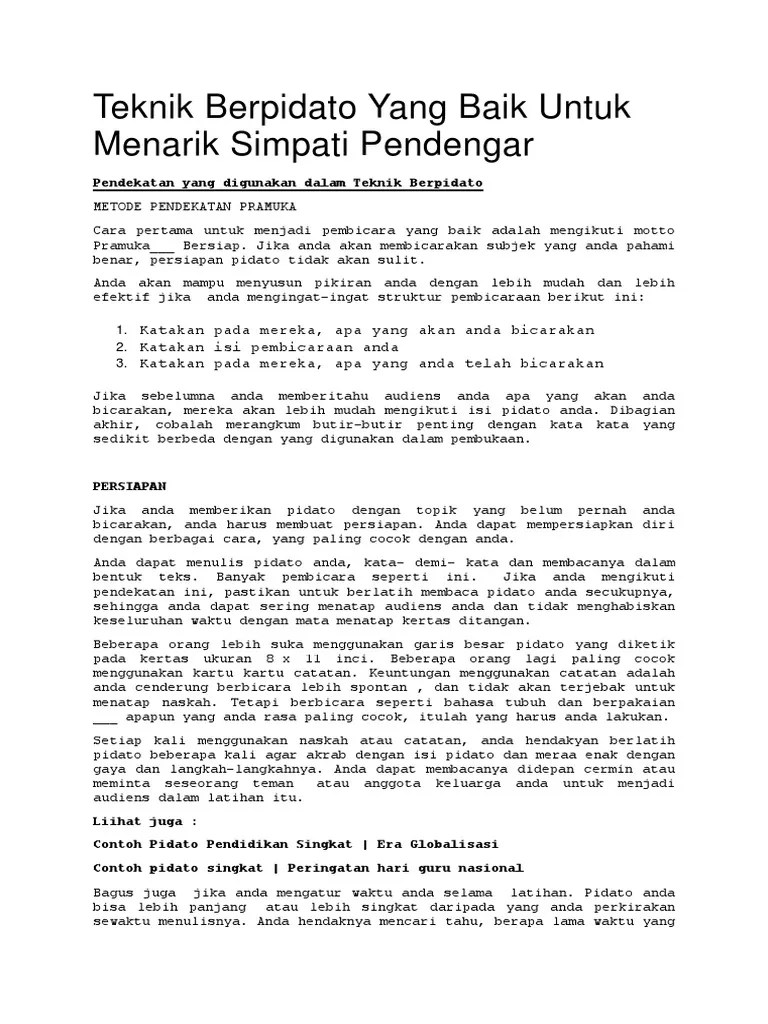 Logo lazada.co.id toko online indonesia. Contoh Pidato Dengan Struktur Yang Benar