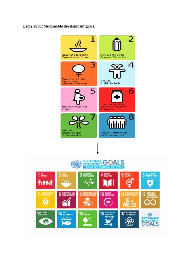 Sustainable Development Goals | PDF | Millennium Development Goals | International Development