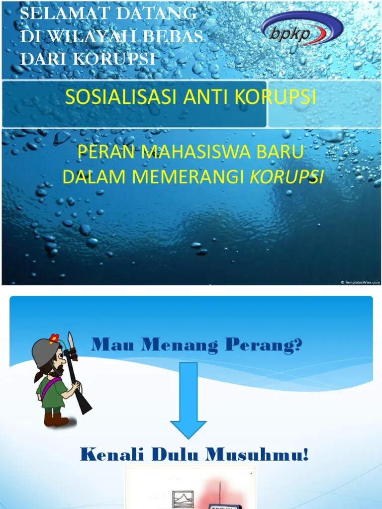 Text of contoh rpp pak sd. Materi Bpkp Anti Korupsi