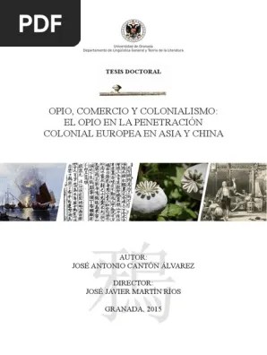 Opio Comercio Y Colonialismo Comercio China
