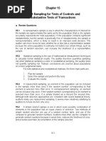 Auditing, assurance services and ethics in australia is a . Solution Manual Auditing And Assurance Services 13e By Arens Chapter 15 Pdf Sampling Statistics Internal Control