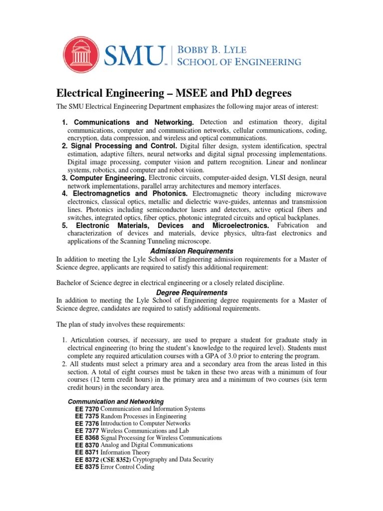 Electrical Engineering | PDF | Digital Signal Processing | Electrical ...
