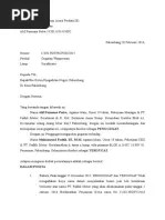 Sebagai penggugat, membuat,menandatangani serta mengajukan gugatan perdata. Contoh Surat Gugatan Wanprestasi Dalam H Pdf