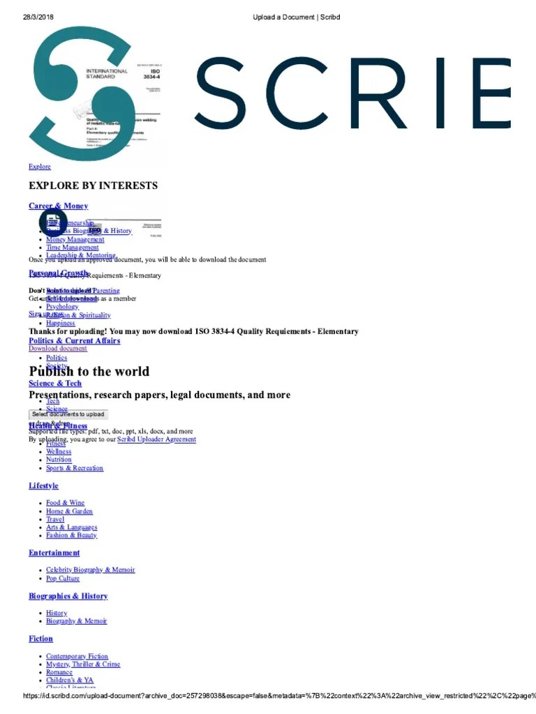 Upload A Document - Scribd | PDF | Business