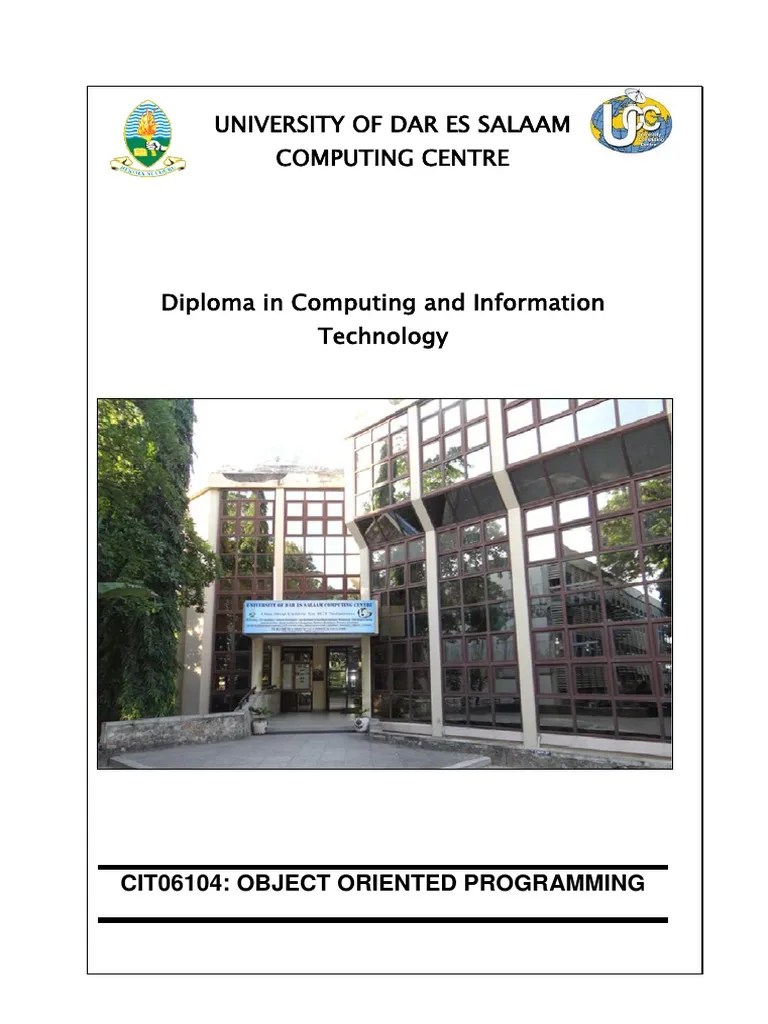 Object Oriented Programming - 2 PDF | PDF | Integer (Computer Science ...