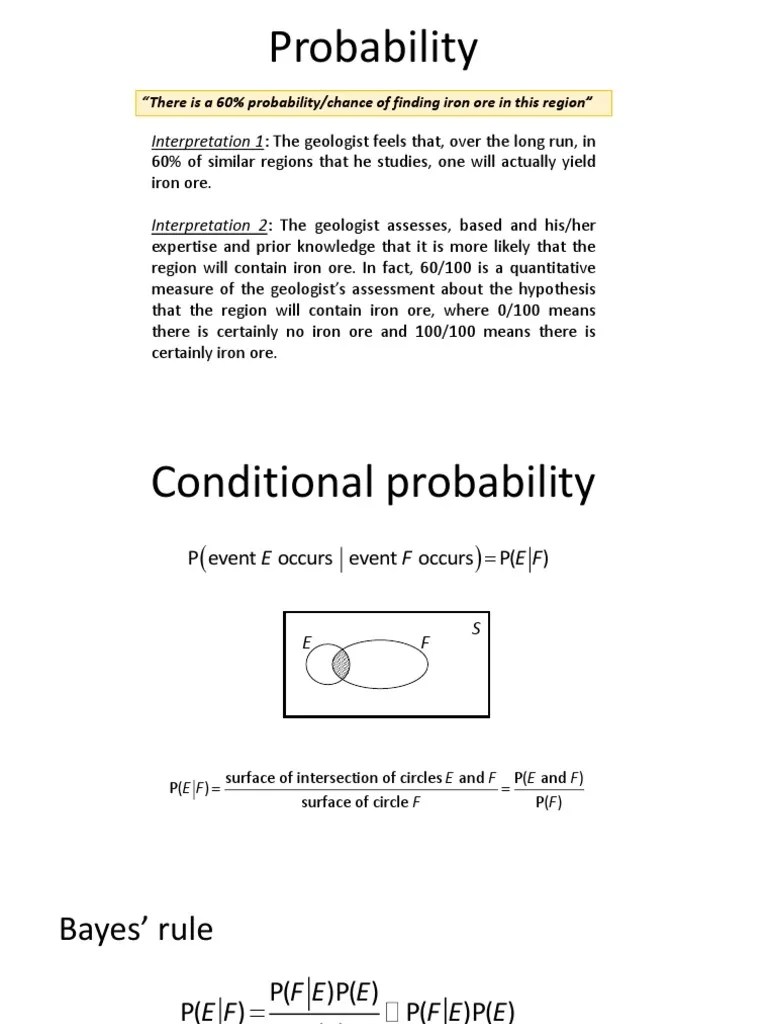 Bayesian Probability - Prof. Jeff Caers, Stanford University | PDF | Probability | Bayesian ...