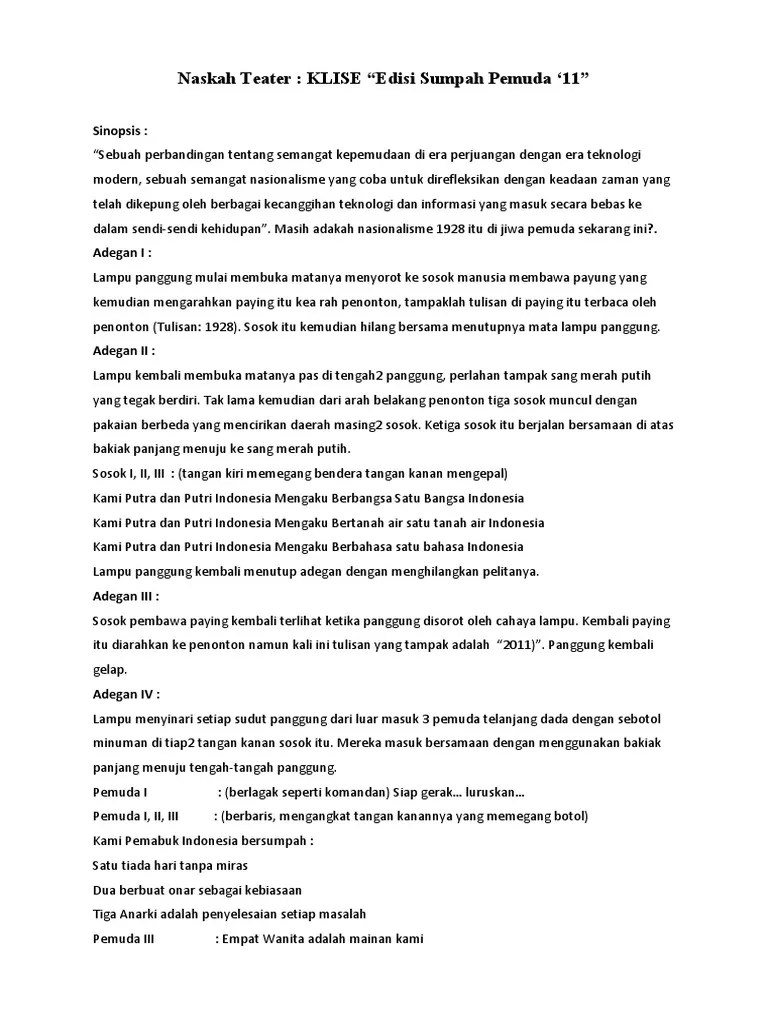 Naskah Teater | PDF