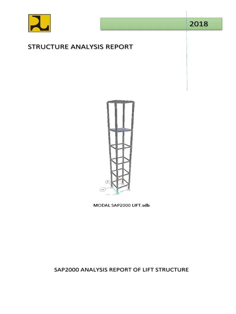Lift Structure | PDF | Beam (Structure) | Structural Engineering