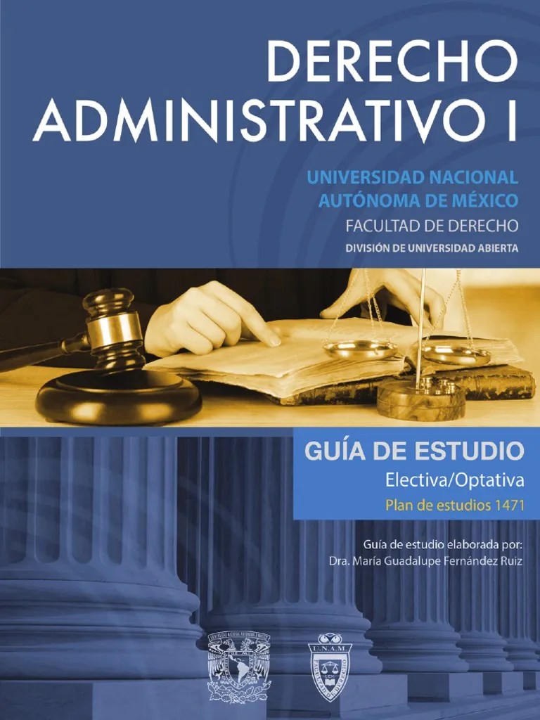 Derecho Administrativo UNAM | PDF | Ley Administrativa | Administración Pública
