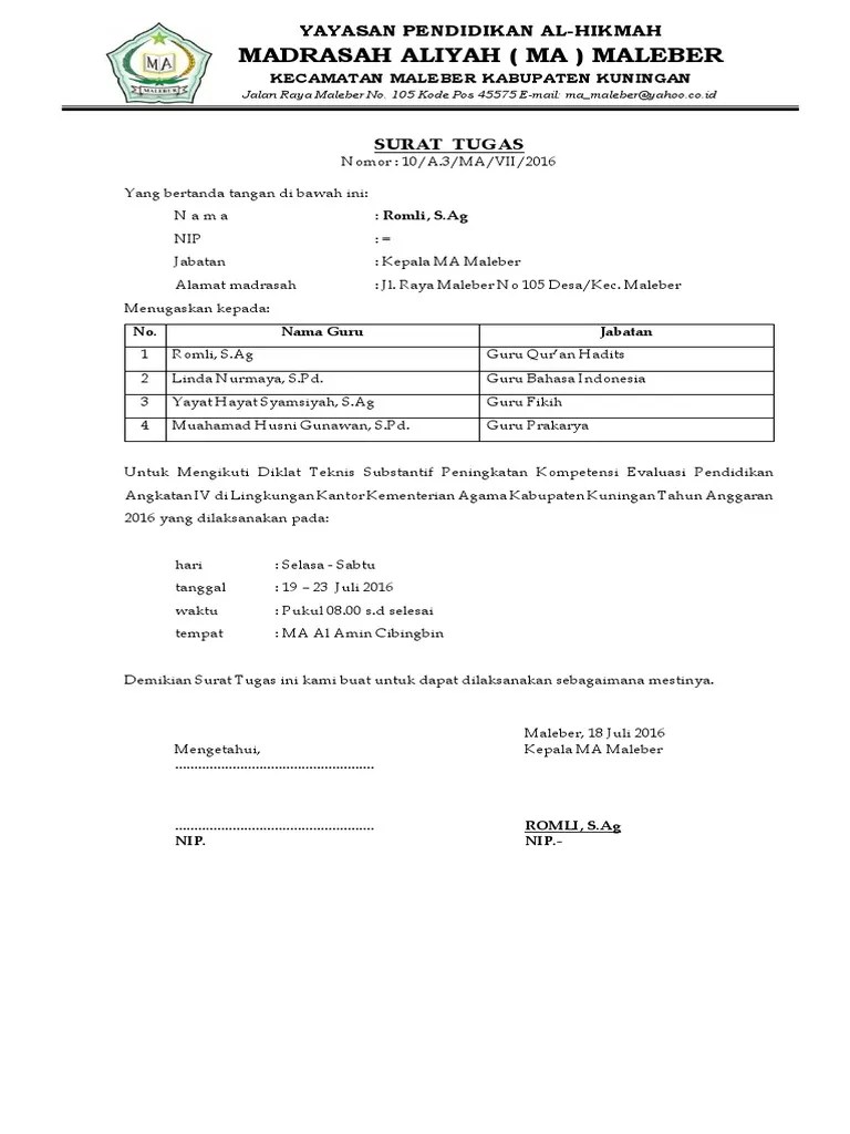 Contoh Surat Tugas Perusahaan Swasta Selama Psbb Saat Psbb Oded Minta Pekerja Yang Masuk Ke Bandung Bawa Surat Tugas Dengan Ini Memberikan Tugas Kepada Karyawan Pt