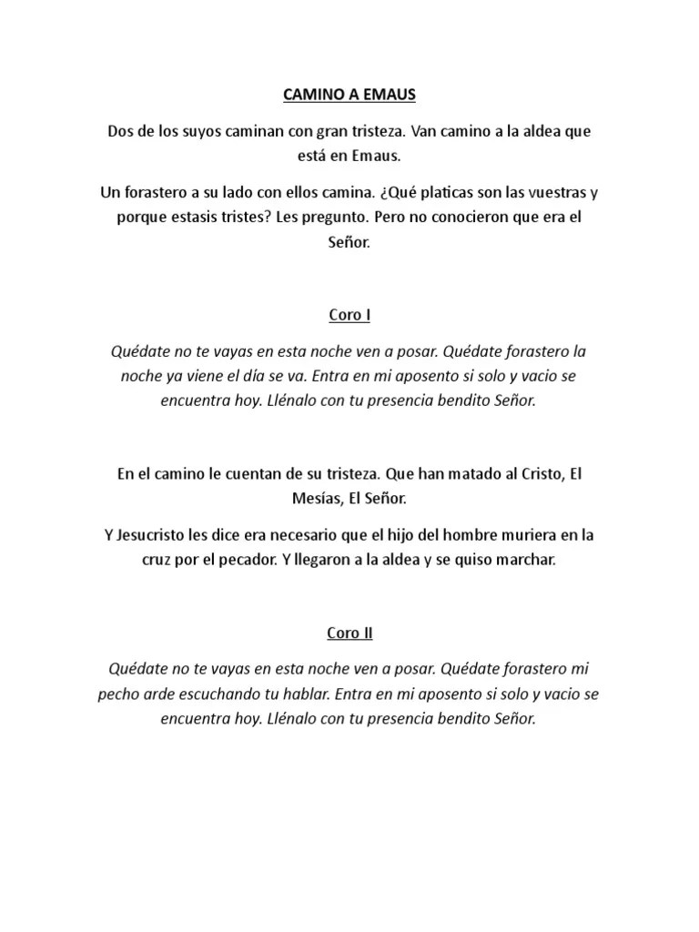 Camino A Emaus | PDF